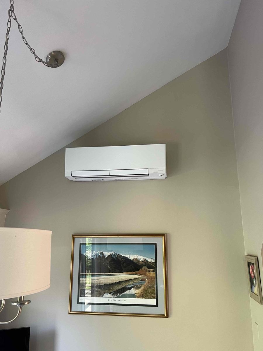 Mitsubishi Split system installation — Ridgefield, CT 06877